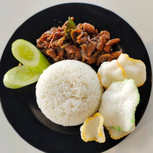 Nasi Lada Hitam