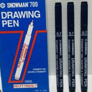 Drawing Pen 0,7 Snowman (Pcs)