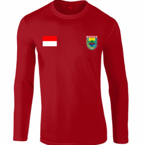 kaos lengan panjang bahan cotton combet 24s