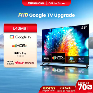 Televisi 43 inch changhong 43 inch