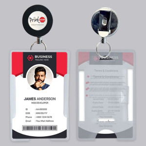 ID CARD PROXIMITY CUSTOM  + LANYARD YOYO
