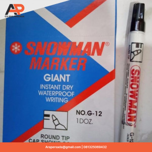 SPIDOL PERMANEN SNOWMAN