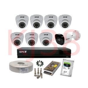Paket Kamera CCTV SPC  TKDN 8 KAMERA