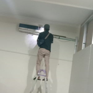 Perbaikan Indoor AC splite 2 PK