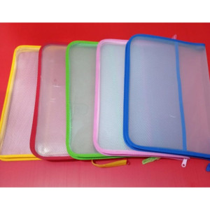 Zipper Bag Pocket / Map Zipper Plastik