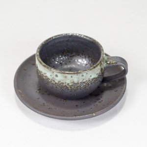 CANGKIR KERAMIK - TEA CUP SET SPOTTING EMBUN