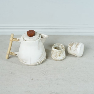 Paket Hampers Teko Keramik Motif Marble