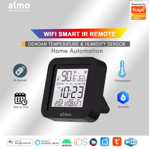 ALMO WiFi Smart IR Remote Temperature Humidity Sensor Tuya Smart Life