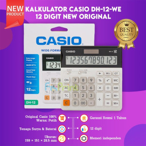 Kalkulator 12 Digit Casio