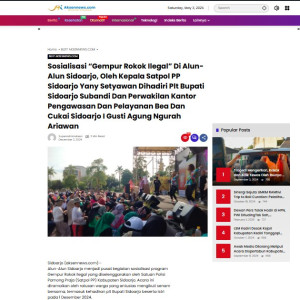 Media iklan online advertorial