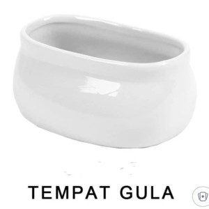 Tempat Gula Kopi Teh dari Keramik