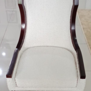 Kursi Makan Jati Solid Alas Busa