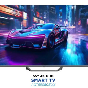 AQUA AQT55S80EUX LED QLED GOOGLE TV 4K 55 inch 55S80EUX