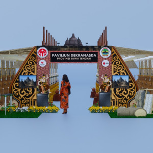 Main Gate Paviliun Dekranasda Provinsi Jawa Tengah