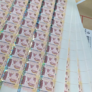 Meterai Tempel 10.000 Spesifikasi: Isi 50 Pcs