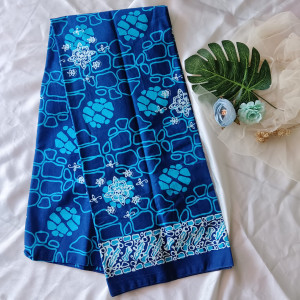 Kain Batik Klasik Istimewa motif Batu variasi bunga