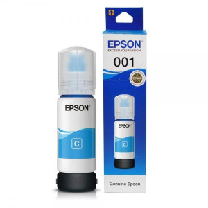 Tinta Printer Epson 001 Cyan ( Biru )