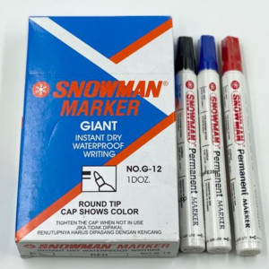 Spidol permanen - SNOWMAN