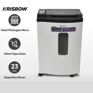 Mesin Penghancur Kertas Krisbow Micro Cut S8106