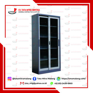 Lemari Arsip Sliding Kaca VIP VS-602