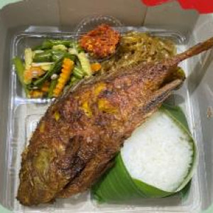Nasi Kakap Bakar