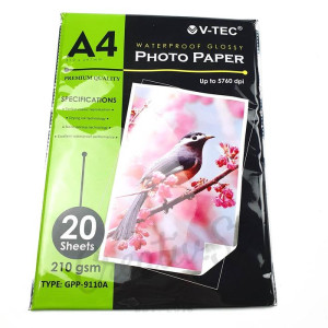 Kertas Foto Glossy V-TEC