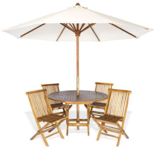 Meja Taman Model Payung