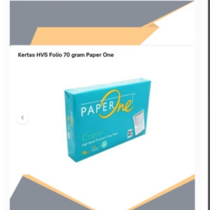Kertas HVS Folio 70 gram Paper One