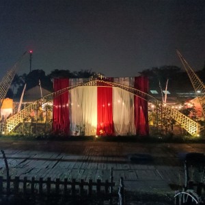 Dekorasi Panggung dan Area