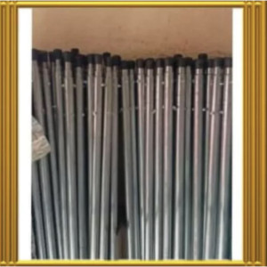 Tiang Bendera Material kayu dan stainless steel pemberat (base) 3m