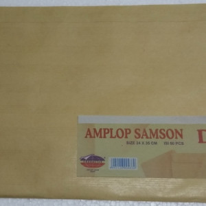 Amplop Coklat Folio Samson