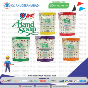 Sabun Cuci Tangan refil zuri ukuran 375ml