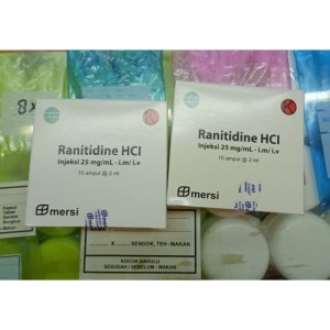 Ranitidine Injeksi 25mg/ml