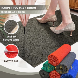 Keset Anti Slip PVC Mie/Bihun Pintu Utama Kantor