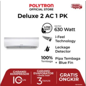 Polytron AC Deluxe2 1 PK PAC 09VH + Instalasi std 5 meter