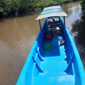 Perahu Bermesin Bensin 15 PK