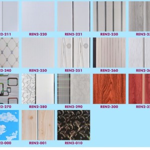 Wall treatment bahan pvc