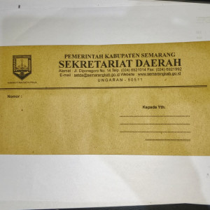Amplop Dinas Kecil