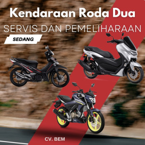 SERVICE/PEMELIHARAAN BERAT KENDARAAN RODA 2