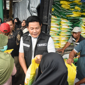 Komisi D Awasi Penyaluran Beras Murah ke Masyarakat Sidoarjo