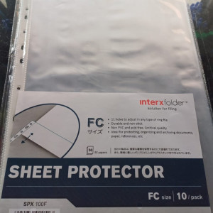 Sheet protector