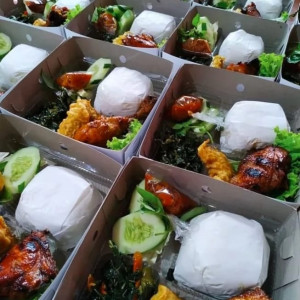 Paket Nasi Ayam Lalapan