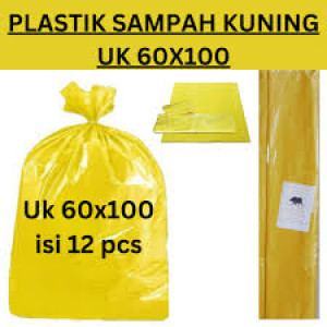 plastik sampah kuning ukuran 60x100 plastik sampah medis