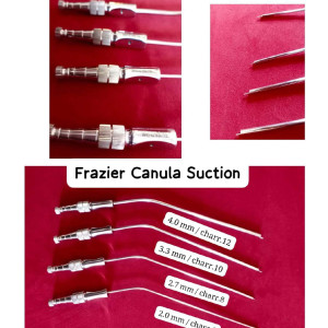 ENT Telinga (ENT Micro Suction Tip Set Cannula)