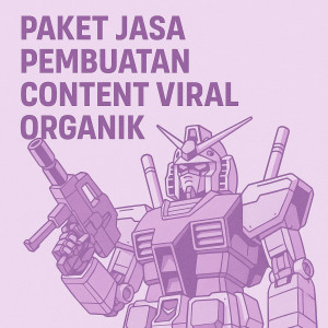 Paket Jasa Pembuatan Content Viral Organik melalui media sosial menggunakan akun sayap (kreator anonim)