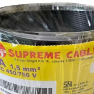 NYA Supreme 1.5mm hitam