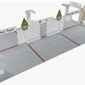PAKET DEKORASI STAND PAMERAN IFEX 2024 JAKARTA
