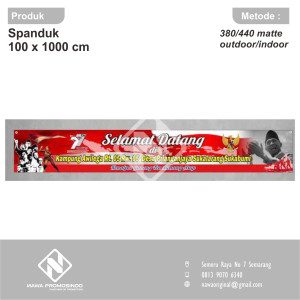 SPANDUK 100 X 1000 CM