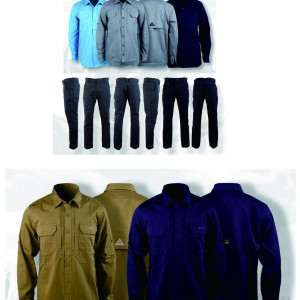 Setelan Pakaian Dinas Lapangan