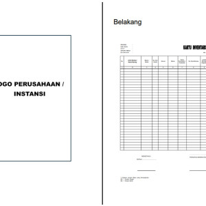 CETAK BLANGKO DEPAN BELAKANG